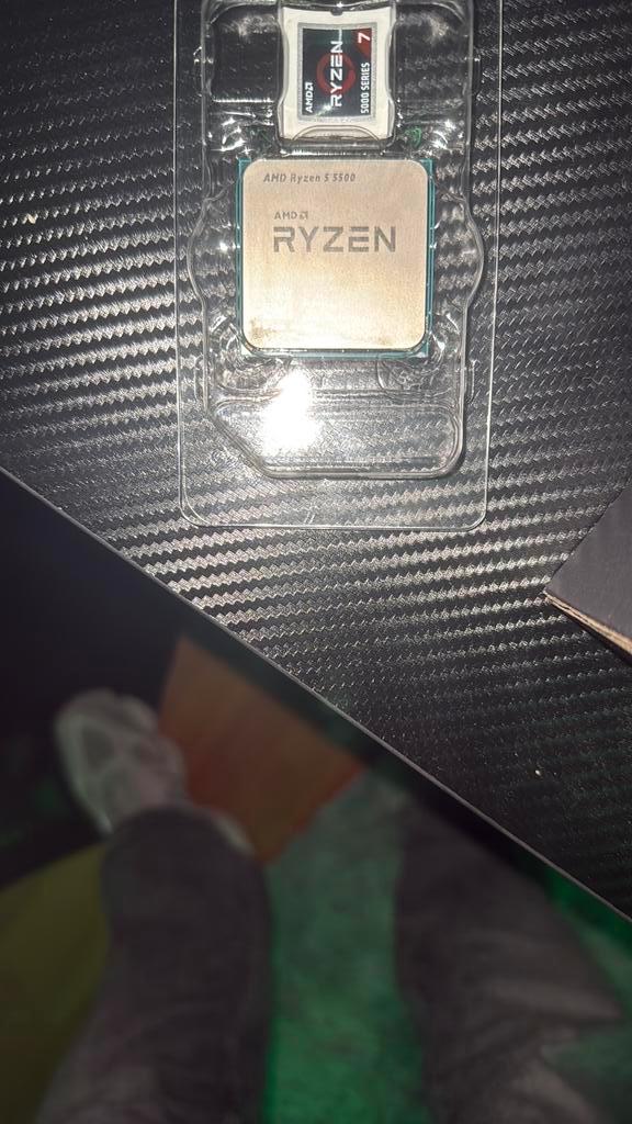 Cpu (Pc processor) AMD RYZEN 5500, Computers en Software, Processors, Gebruikt, 3 tot 4 Ghz, Ophalen