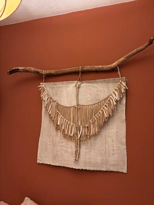 Macramé Wandhanger Ibiza Stijl, Huis en Inrichting, Woonaccessoires | Wanddecoraties, Zo goed als nieuw, Ophalen of Verzenden