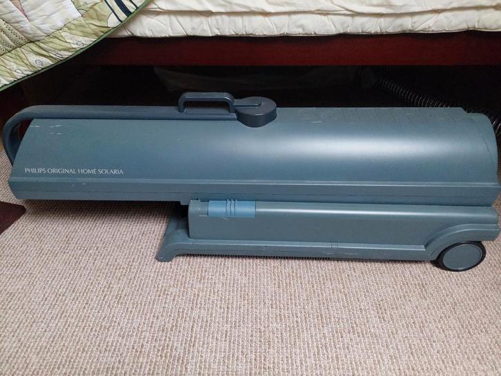 Philips zonnebank, model HB 812/A, inklapbaar,amper gebruikt, Witgoed en Apparatuur, Zonnebanken en Gezichtsbruiners, Gebruikt