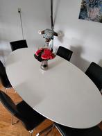 Eethoek 6 persoons, Huis en Inrichting, Complete eetkamers, Ophalen of Verzenden, Zo goed als nieuw, Modern, 4 tot 6 stoelen