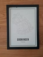 Van Wiijck plattegrond Groningen, Huis en Inrichting, Minder dan 50 cm, Ophalen of Verzenden, Zo goed als nieuw, Minder dan 50 cm