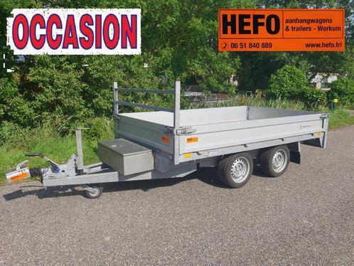 Jonge, nette, SARIS C 2000 kg  plateauwagen 3.05 x 1.70 mtr., Auto diversen, Aanhangers en Bagagewagens, Zo goed als nieuw, Ophalen