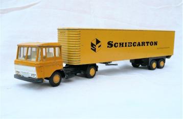 Lion Daf 2600 eurotrailer schiecarton verpakkingen 1968. beschikbaar voor biedingen