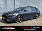 FORD Focus Wagon 1.0 EcoBoost Hybrid 155pk ST Line X Busines, Focus, Stof, Gebruikt, Blauw
