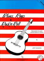 gitaar: Blues Rags & Rock 'n' Roll + cd-easy pieces--leuk!, Muziek en Instrumenten, Ophalen of Verzenden, Zo goed als nieuw, Blues