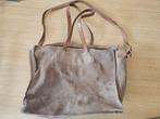bruin leren tas - leder, Ophalen of Verzenden, Gebruikt, Bruin, Handtas
