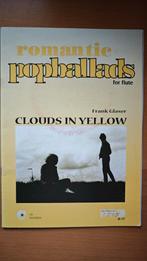Clouds in Yellow - pop ballads voor dwarsfluit, Ophalen of Verzenden, Nieuw, Les of Cursus, Dwarsfluit of Piccolo