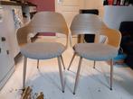 Twee Jysk Hvidovre stoelen, Ophalen, Twee, Metaal, Zo goed als nieuw