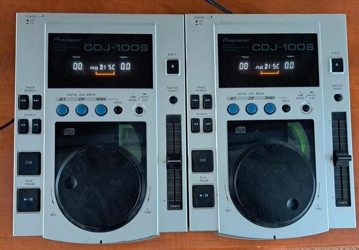 2X    PIONEER CDJ 100, Muziek en Instrumenten, Dj-sets en Draaitafels, Gebruikt, Pioneer, Ophalen of Verzenden
