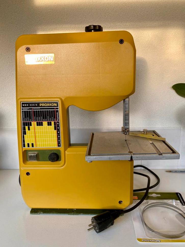 Proxxon Lintzaag MBS 220/E - Zo Goed Als Nieuw, Doe-het-zelf en Verbouw, Gereedschap | Zaagmachines, Zo goed als nieuw, Lintzaag