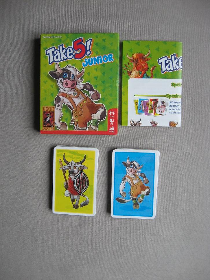 999 Games - Take 5! Junior (nieuwstaat), Hobby en Vrije tijd, Gezelschapsspellen | Kaartspellen, Nieuw, Ophalen of Verzenden