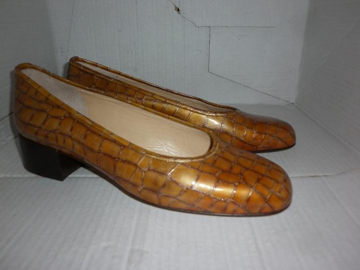 pumps met laag hakje maat 39,5 merk : Voltan 1898, Kleding | Dames, Schoenen, Zo goed als nieuw, Pumps, Bruin, Ophalen of Verzenden