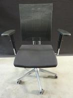 Professionele ergonomische bureaustoel zwart / chroom, Gebruikt, Zwart, Nb, Nb