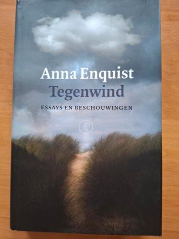 Anna Enquist - Tegenwind Essays + beschouwingen Litereratuur beschikbaar voor biedingen