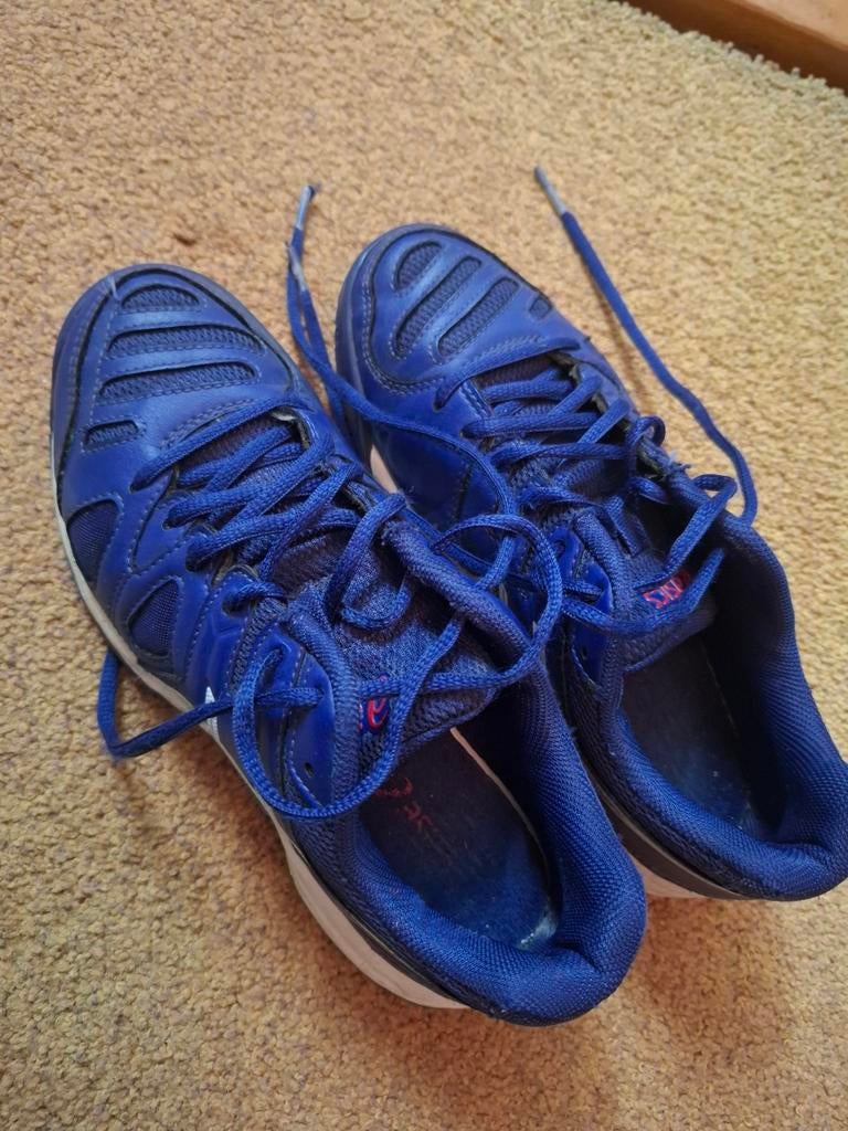Asics blauwe Tennisschoenen, mt 35,5, Sport en Fitness, Tennis, Overige merken, L00, Schoenen, Ophalen of Verzenden