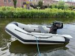 Te koop Rubberboot Talamex QLS 230 met 4PK Mercury, Watersport en Boten, Gebruikt, Hout, Benzine, Minder dan 70 pk