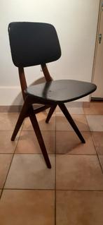 60'er jaren design schaar stoel Louis van Teeffelen, Huis en Inrichting, Stoelen, Ophalen, Gebruikt, Eén