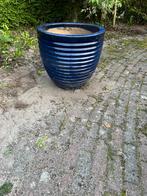 Bloempot, Tuin en Terras, Bloembakken en Plantenbakken, Ophalen, Steen, Gebruikt, Rond