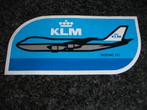 KLM Boeing 747 18 x 8,5 cm Sticker, Ophalen, Nieuw, Overige typen