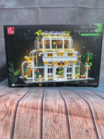 Jie Star/Botanical Garden/Nieuw/Moc/Bouwstenen beschikbaar voor biedingen