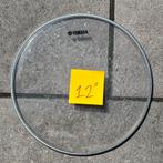 Yamaha 12” clear single ply drumvel, Ophalen, Gebruikt, Drums of Percussie