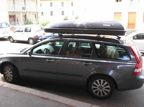 XXL Dakkoffer + dragers THULE Volvo, Auto diversen, Dakkoffers, Gebruikt, Ophalen of Verzenden