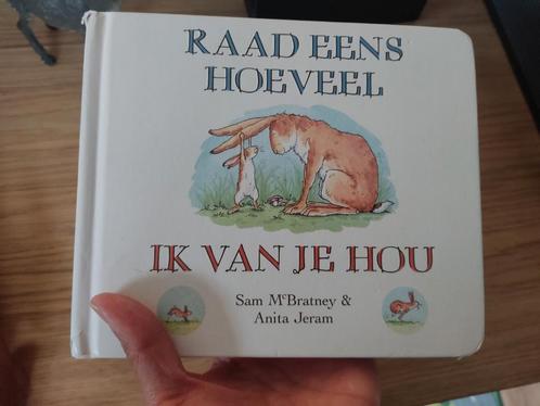 Sam McBratney - Raad eens hoeveel ik van je hou, Boeken, Prentenboeken en Plaatjesalbums, Zo goed als nieuw, Ophalen