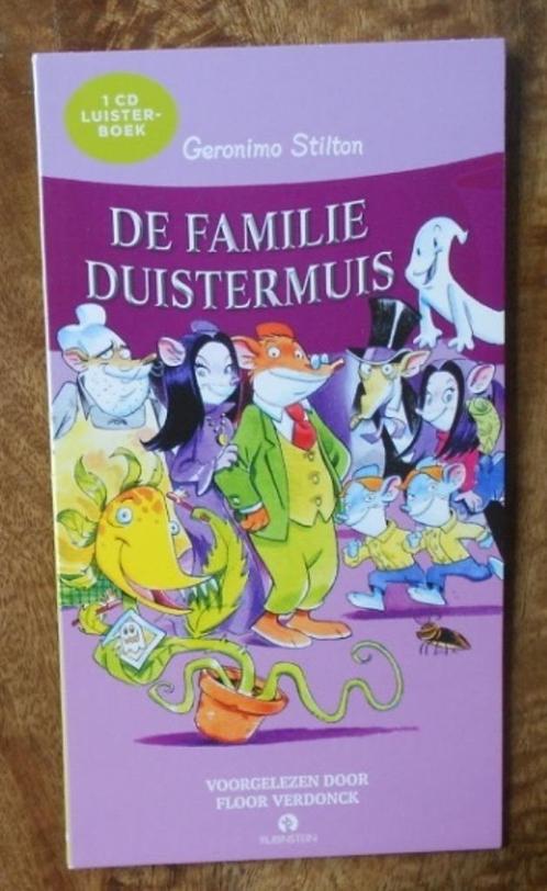 Luisterboek met 1 CD : Geronimo Stilton - De Duistermuis, Boeken, Luisterboeken, Cd, Ophalen of Verzenden