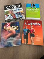 4 hardloop / marathon boeken, Boeken, Sportboeken, Gelezen, Lopen en Fietsen, Ophalen of Verzenden