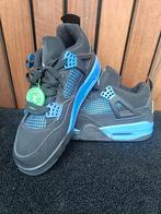 Air Jordan 4 Retro Blue Thunder maat 41, Zwart, Nieuw, Ophalen of Verzenden, Sneakers of Gympen
