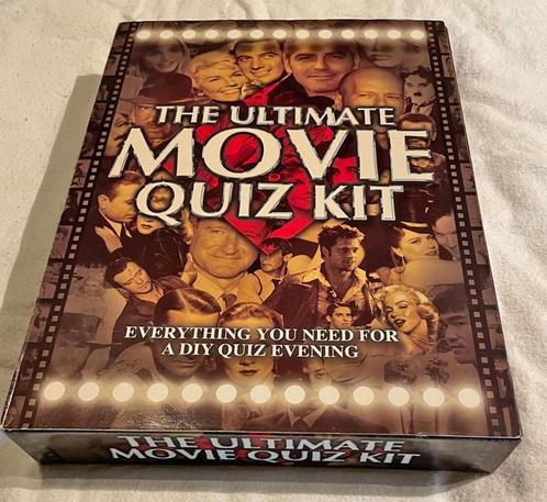 The Ultimate Movie Quiz Kit - English, Hobby en Vrije tijd, Gezelschapsspellen | Overige, Zo goed als nieuw, Ophalen of Verzenden