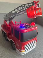 Bestuurbare Brandweerauto met lichtjes en geluid op Accu, Ophalen of Verzenden, Zo goed als nieuw