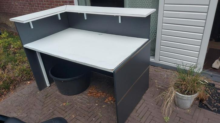 Originele winkelbalie; ook als bar, inpaktafel o.a. bruikb, Huis en Inrichting, Barren, Gebruikt, Ophalen