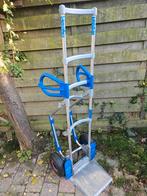 Aluminium professionele steekwagen Expresso 150 cm hoog., Doe-het-zelf en Verbouw, Transportwagens, 100 liter of meer, Ophalen