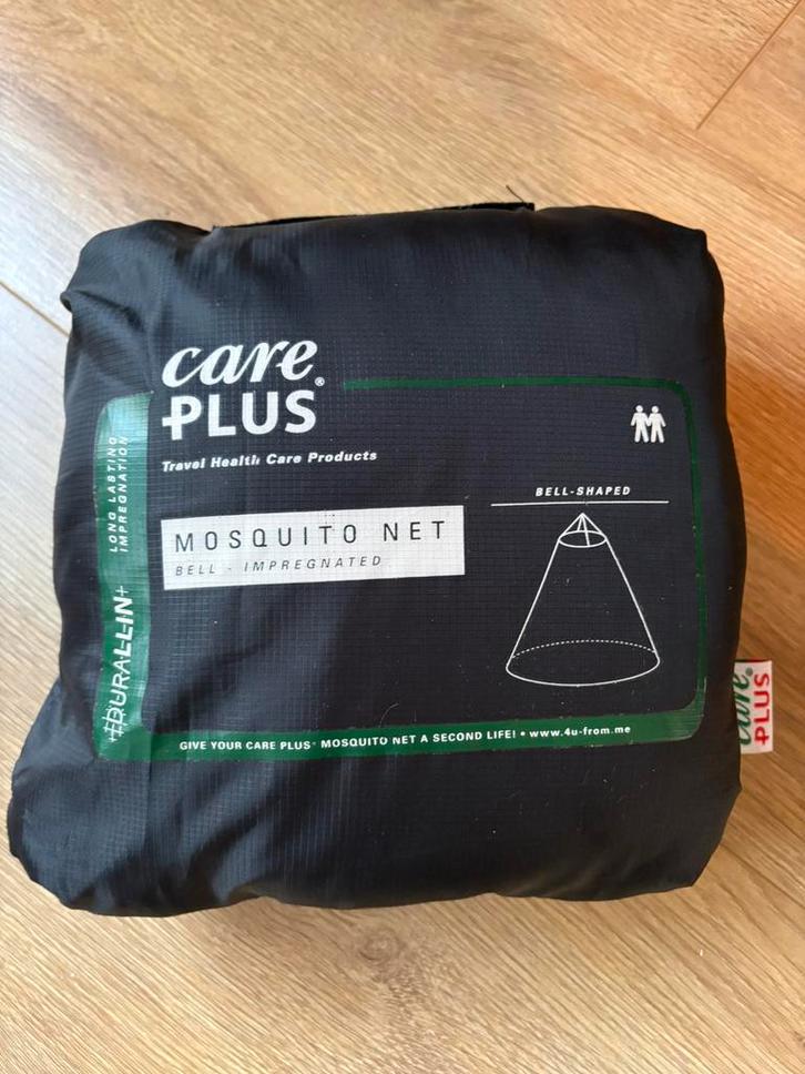 Reis klamboe muggennet 2-persoons Care plus, Caravans en Kamperen, Kampeeraccessoires, Gebruikt, Ophalen of Verzenden