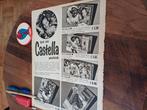 Paginagrote Advertentie van Castella Sinterklaas 1952, Diversen, Sinterklaas, Ophalen of Verzenden, Zo goed als nieuw