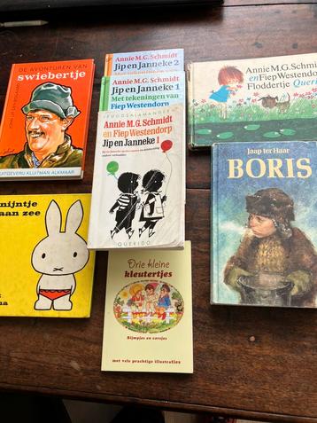 Boeken, Jip en Janneke, Swiebertje, Boris, Floddertje beschikbaar voor biedingen
