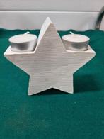 Ster met engel waxcinehouder wit steen, Diversen, Kerst, Ophalen of Verzenden, 'T Olde Gre-j, Info@toldegrej.nl, Endepoelstraat 20f Didam