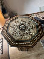 oosterse mozaïek tafel – parelmoer en houten inleg, Antiek en Kunst, Ophalen