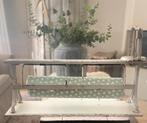Super mooie brocante rolhouder met touwhouder, Ophalen of Verzenden