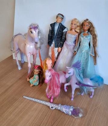 Magic of Pegasus Barbie Set 2004 - incompleet beschikbaar voor biedingen