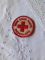 Oud embleem / oude applicatie Rode Kruis Korps Nederland, Ophalen of Verzenden, Nederland, Embleem of Badge