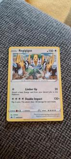 Regigigas SWSH247 - Sword & Shield Promo, Ophalen of Verzenden, Zo goed als nieuw, Losse kaart, Foil