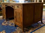 Groot dubbel bureau, partnerbureau, partnerdesk, buro, Huis en Inrichting, Bureaus, Ophalen, Gebruikt, Baambrugge, Babuschka Vintage & Restyle