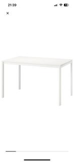 Melltorp eettafel, Huis en Inrichting, 50 tot 100 cm, 100 tot 150 cm, Metaal, Rechthoekig