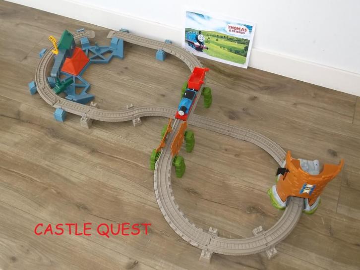 Trackmaster Thomas de Trein, Castle Quest, Kinderen en Baby's, Speelgoed | Thomas de Trein, Zo goed als nieuw, Ophalen of Verzenden