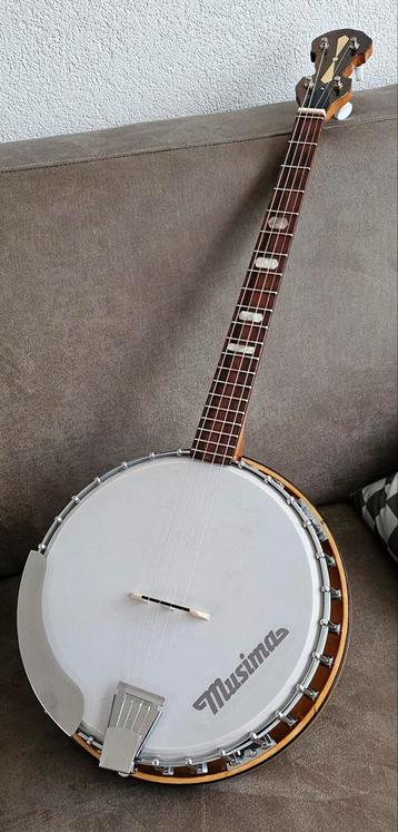 Vintage Musima tenorbanjo uit DDR-tijdperk C-G-D-A beschikbaar voor biedingen