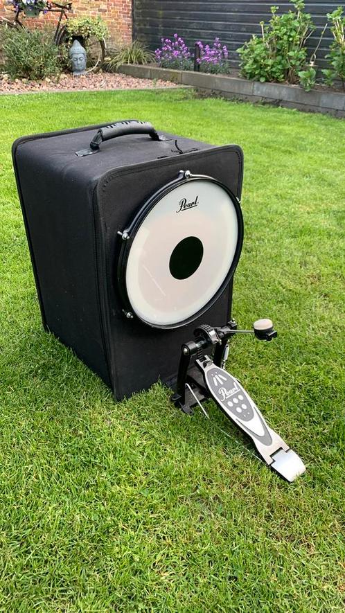 Pearl Bass Case Cajún / bassdrum en Ludwig 14x6,5 snare hoes, Muziek en Instrumenten, Drumstellen en Slagwerk, Gebruikt, Roland