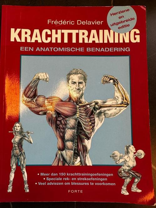 9789058779083 Krachttraining - Frédéric Delavier, Boeken, Sportboeken, Zo goed als nieuw, Fitness, Verzenden