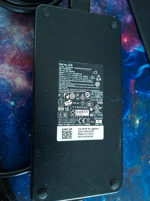 alienware m17x r4 adapter, Computers en Software, Laptop-opladers, Gebruikt, Ophalen of Verzenden
